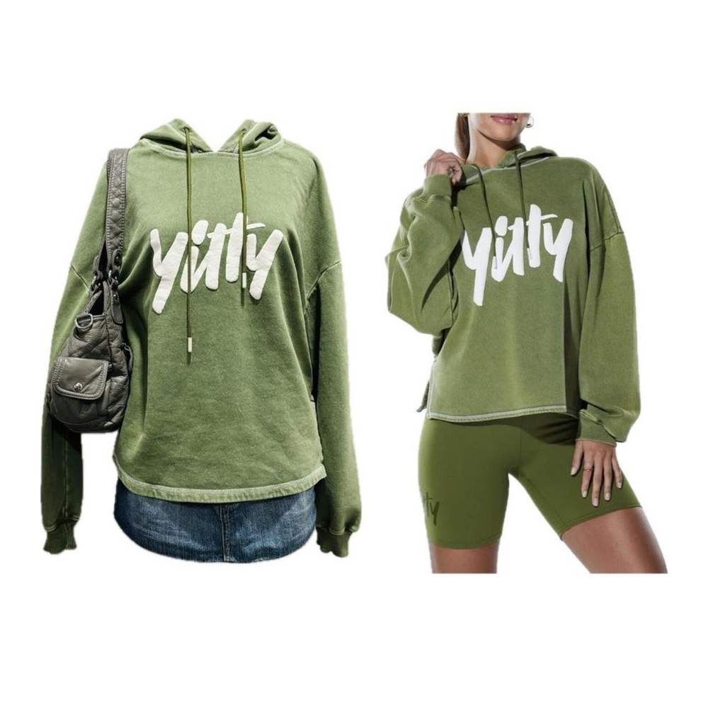 Yitty Green Hoodie for Women